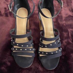 LC Lauren Conrad Navy Heel